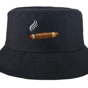 HEAD GEAR BASIC BLACK BUCKET HAT