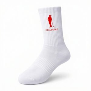 Cigar Calf Height Logo Socks